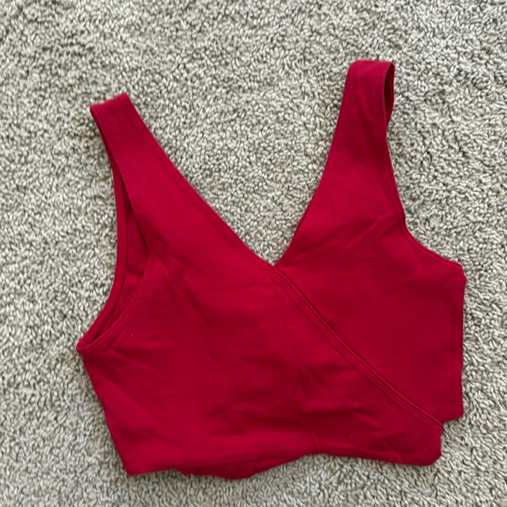 Red Cross and tie top